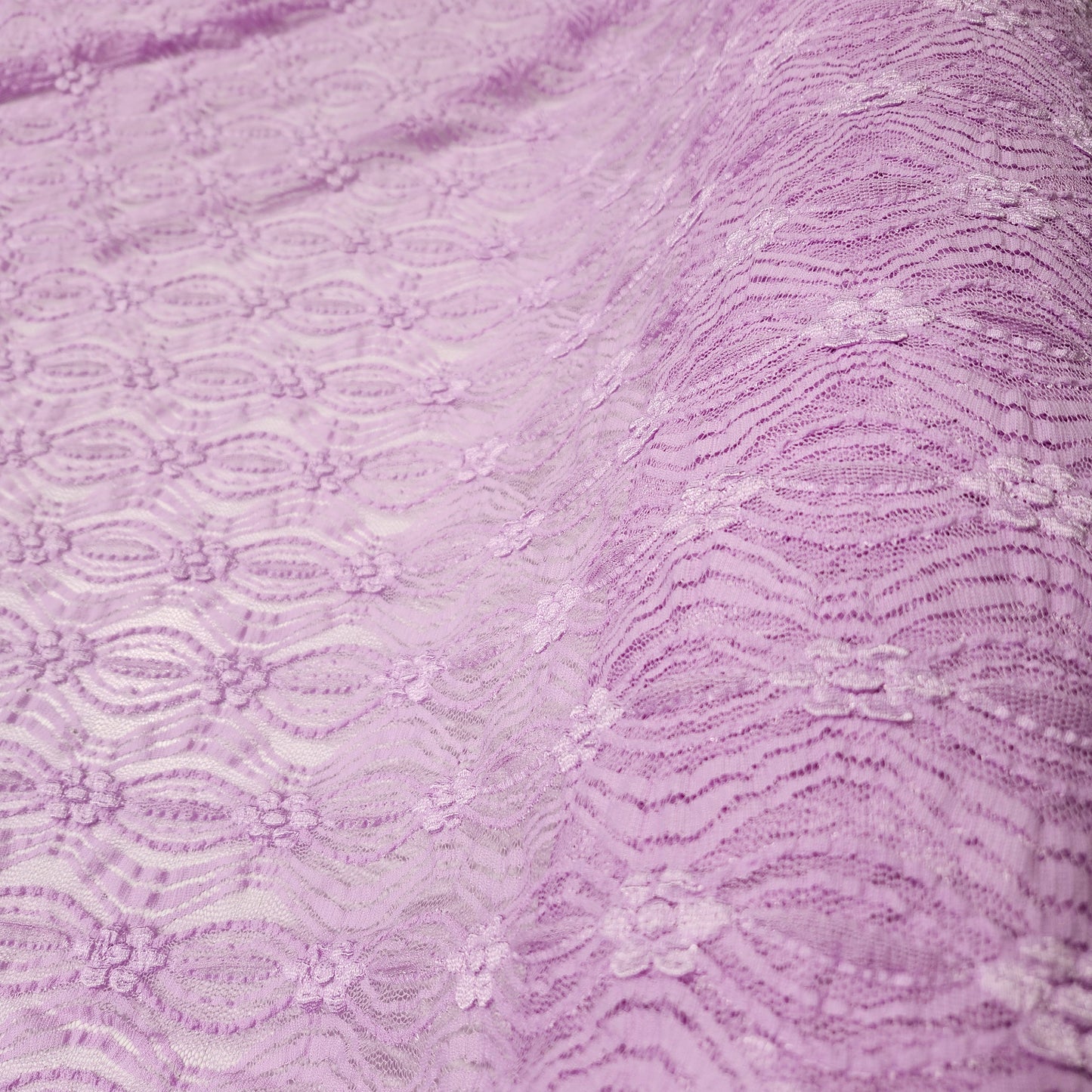 Wide Lilac Lace