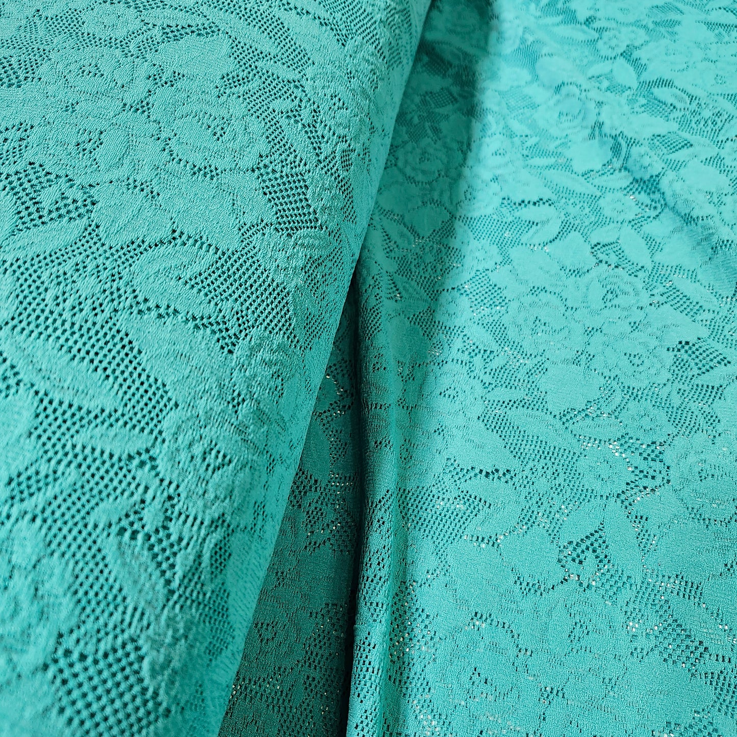 Wide Green Lace