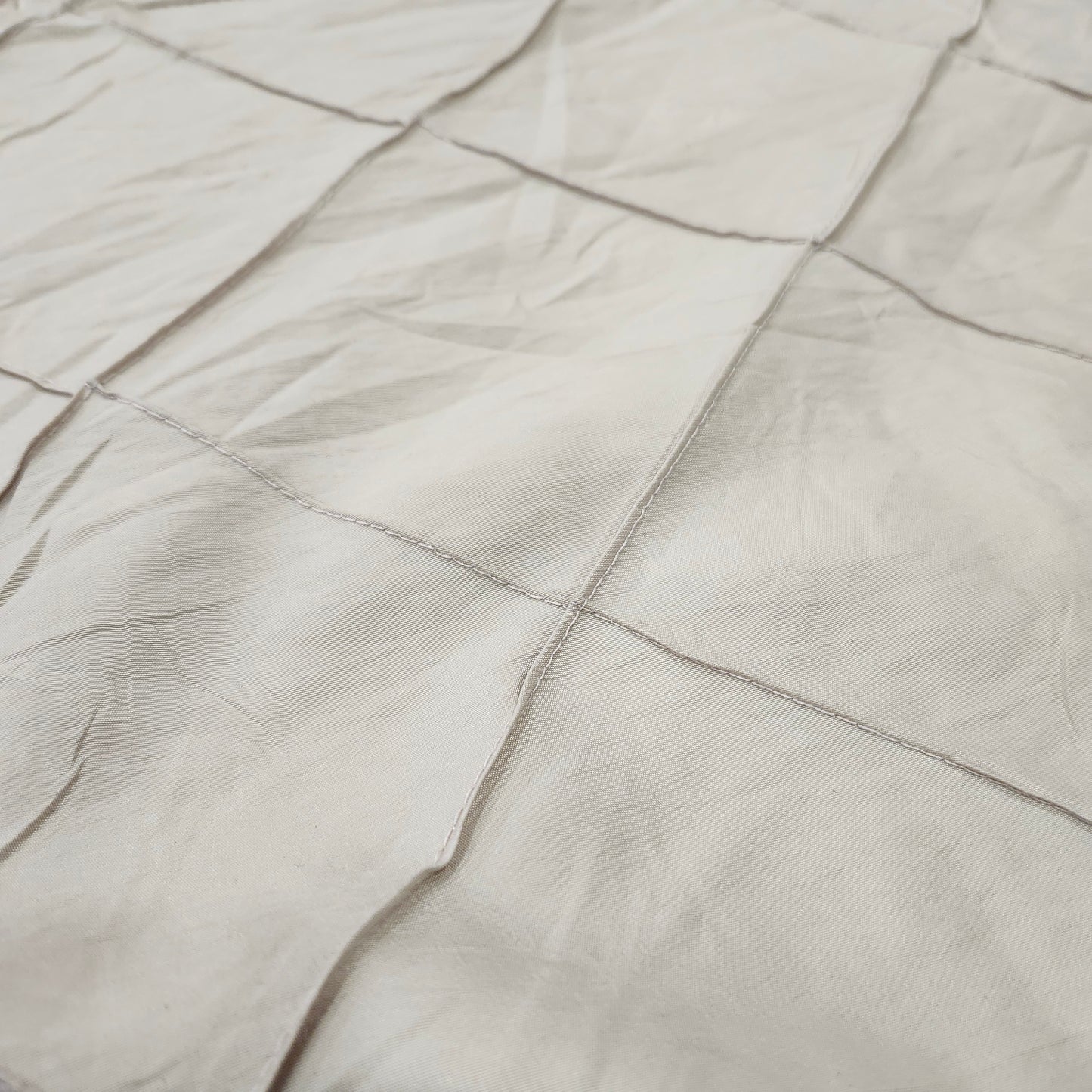 Taffeta, Diamond Pattern, Cream