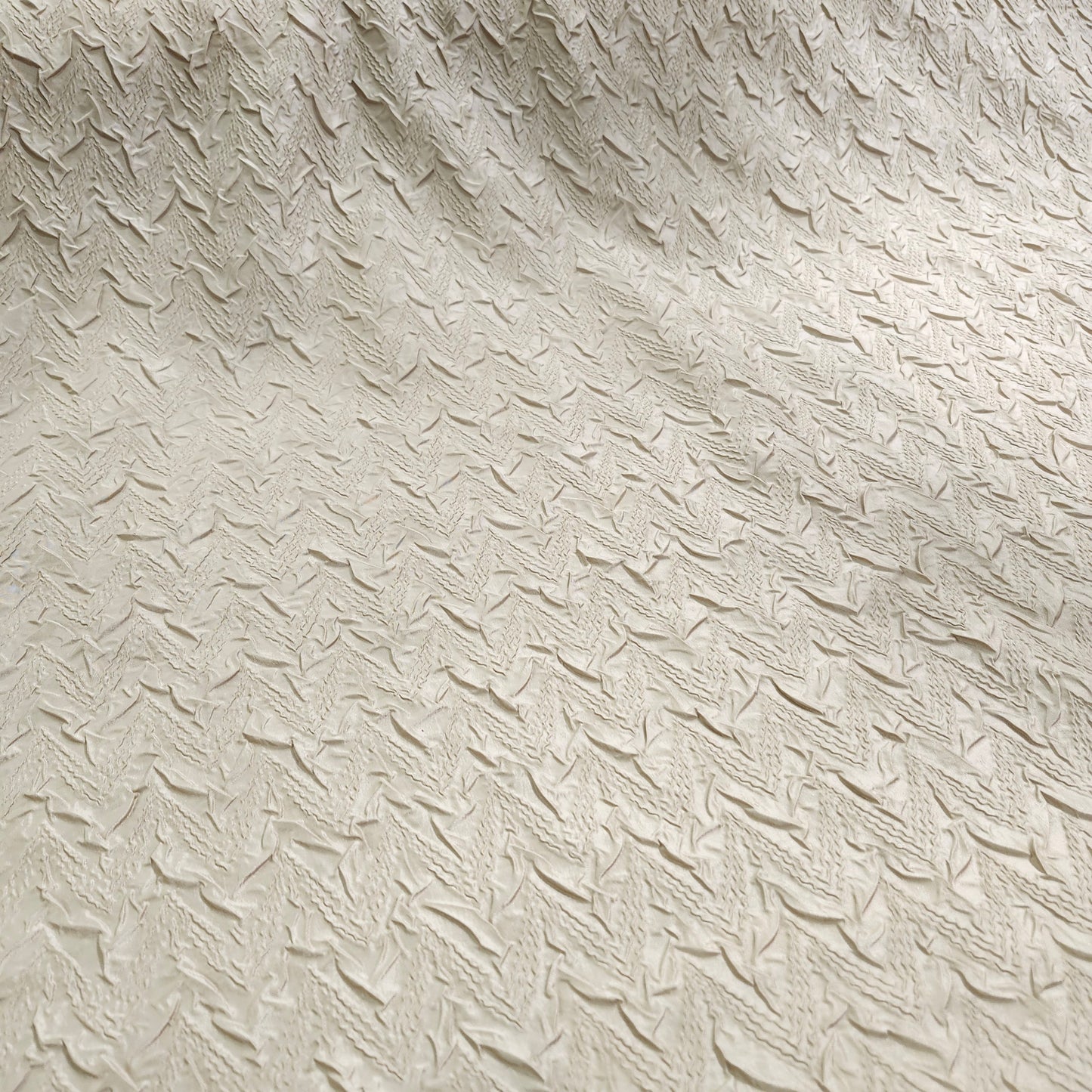 Taffeta, Crushed, Cream
