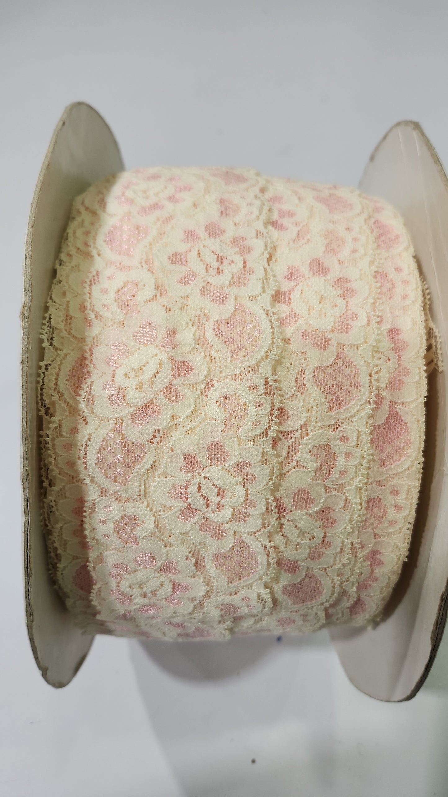 Pink\Ivory Lace
