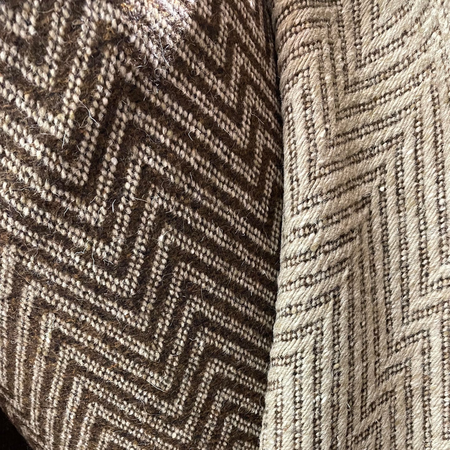 Wool Walke Brown Fabric