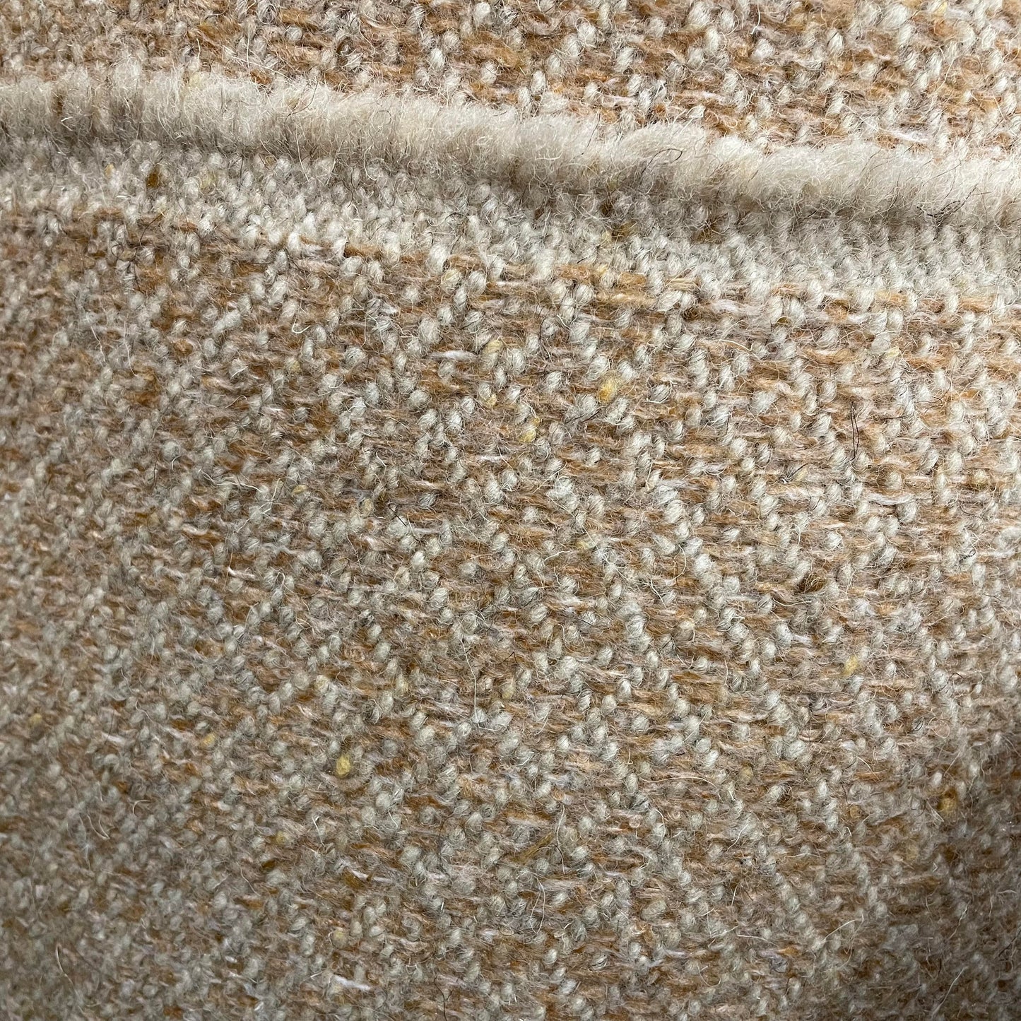 Wool Wyandotte Wheat Fabric