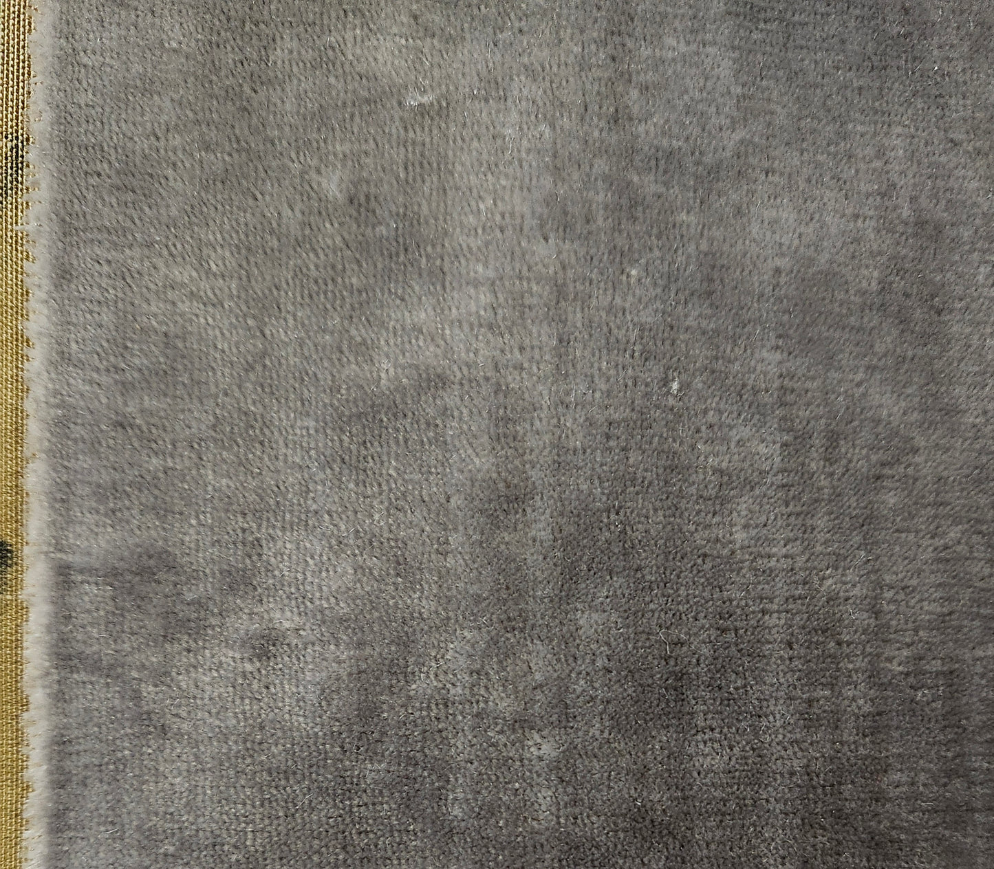100% silk velvet fabric with a soft plush pile and luxurious smooth finish