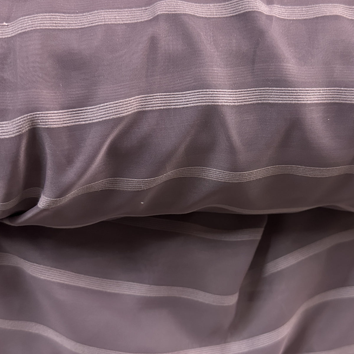 Extra-wide Italian sheer fabric with a lightweight woven texture for drapery