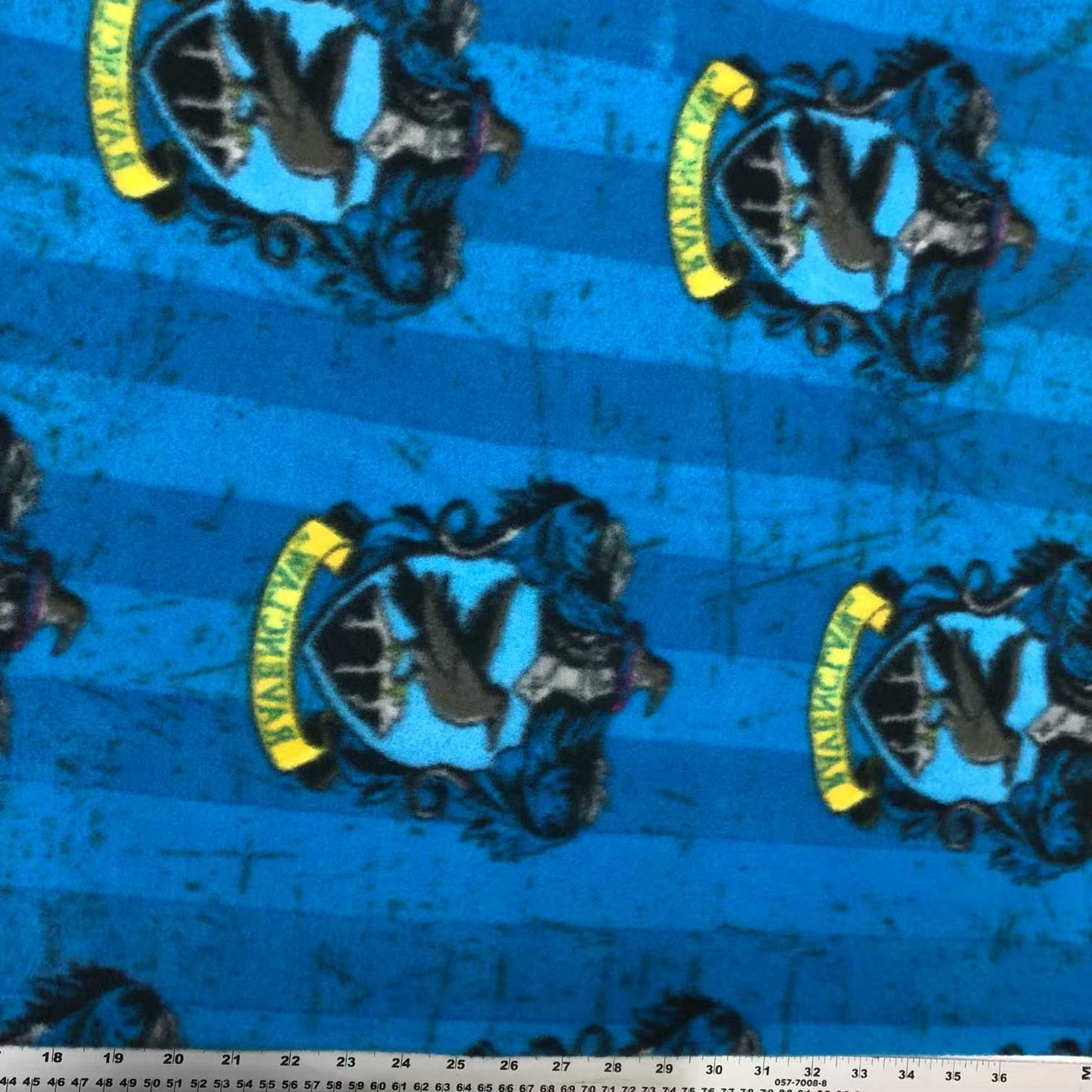 Harry Potter Ravenclaw blue fleece fabric for blankets, pajamas and crafts