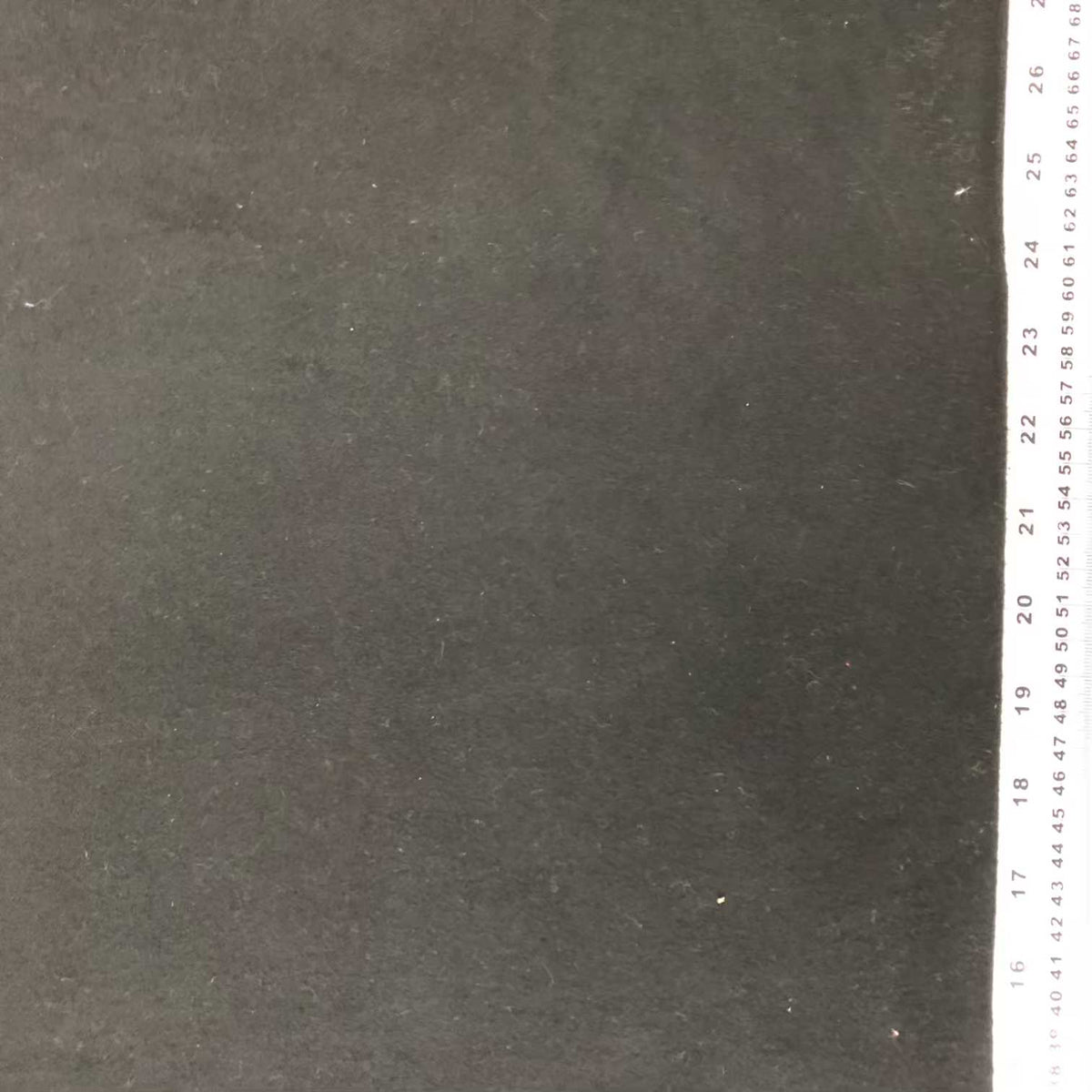 Flannel Fabric Black