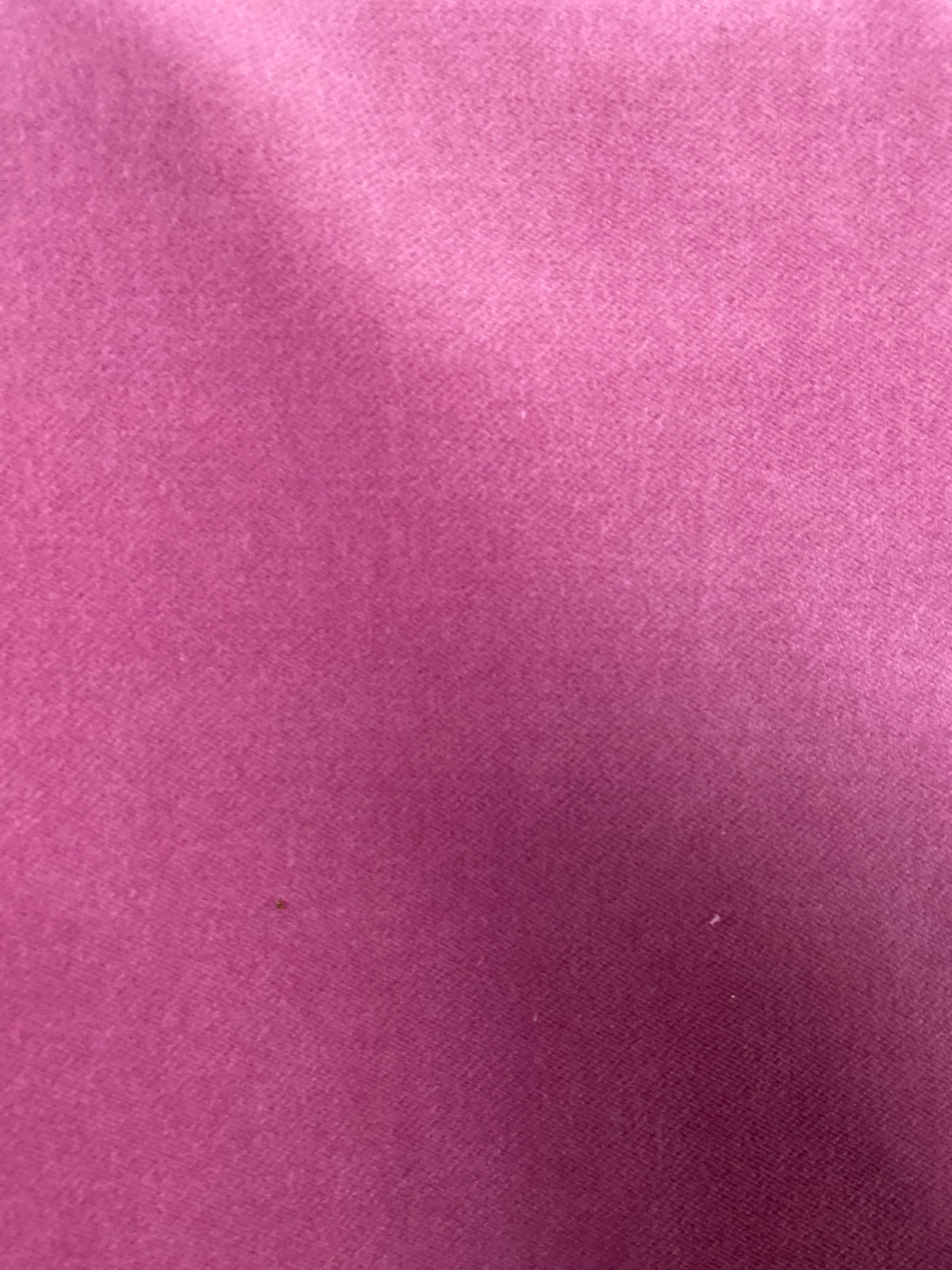 Plum cotton velvet fabric with a soft plush pile and subtle sheen