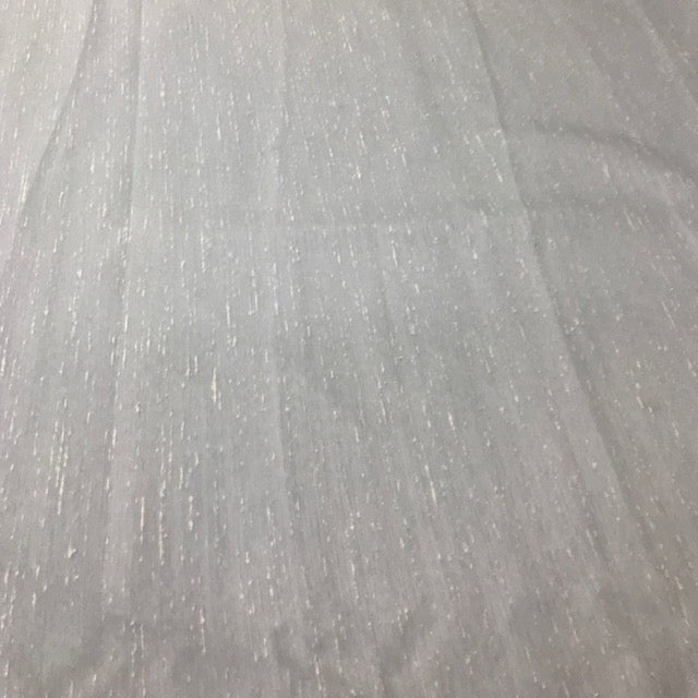 Extra-wide Edera silk blend sheer fabric in light blue for curtains and drapery