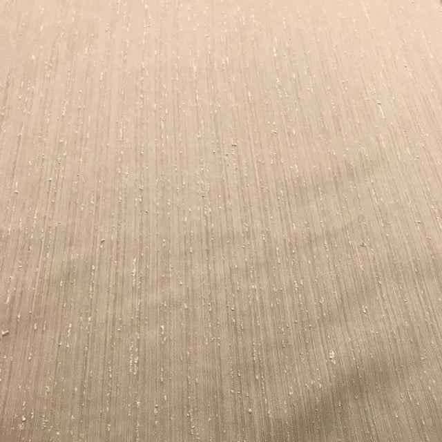 Extra-wide Edera silk blend sheer fabric in beige for curtains and drapery