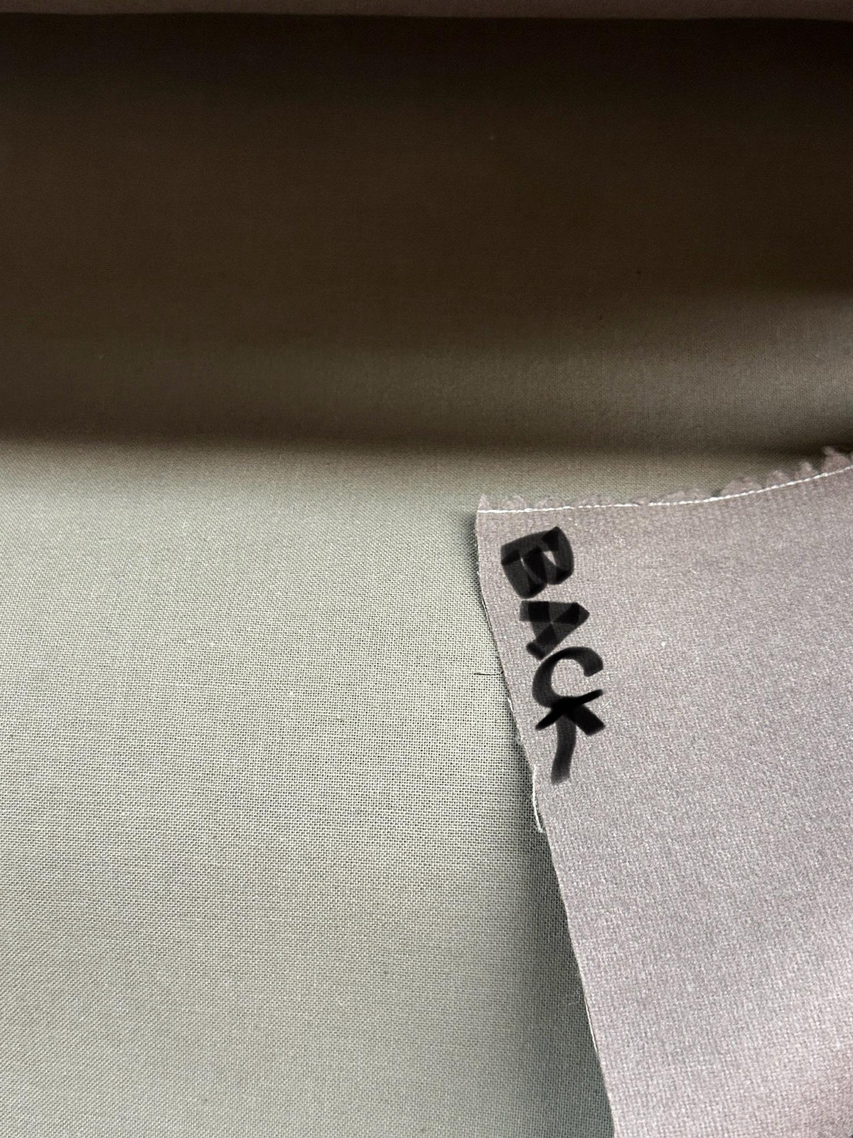 Back side of light coffee brown upholstery fabric for furniture and home décor