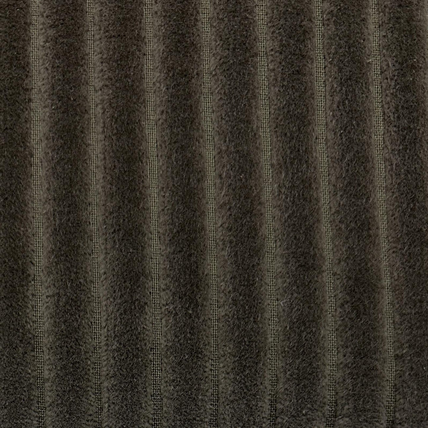 Green velvet upholstery fabric with a soft ribbed corduroy look-a-like texture