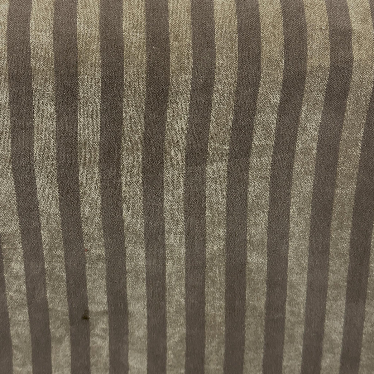 Brown velvet upholstery fabric with striped line pattern for furniture and home décor