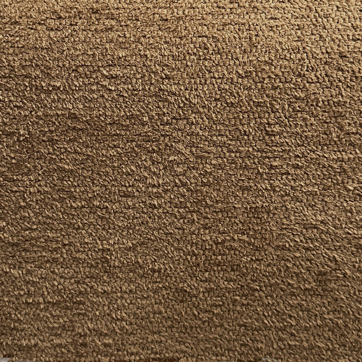 Fluffy brown upholstery fabric with a soft textured surface for furniture and home décor