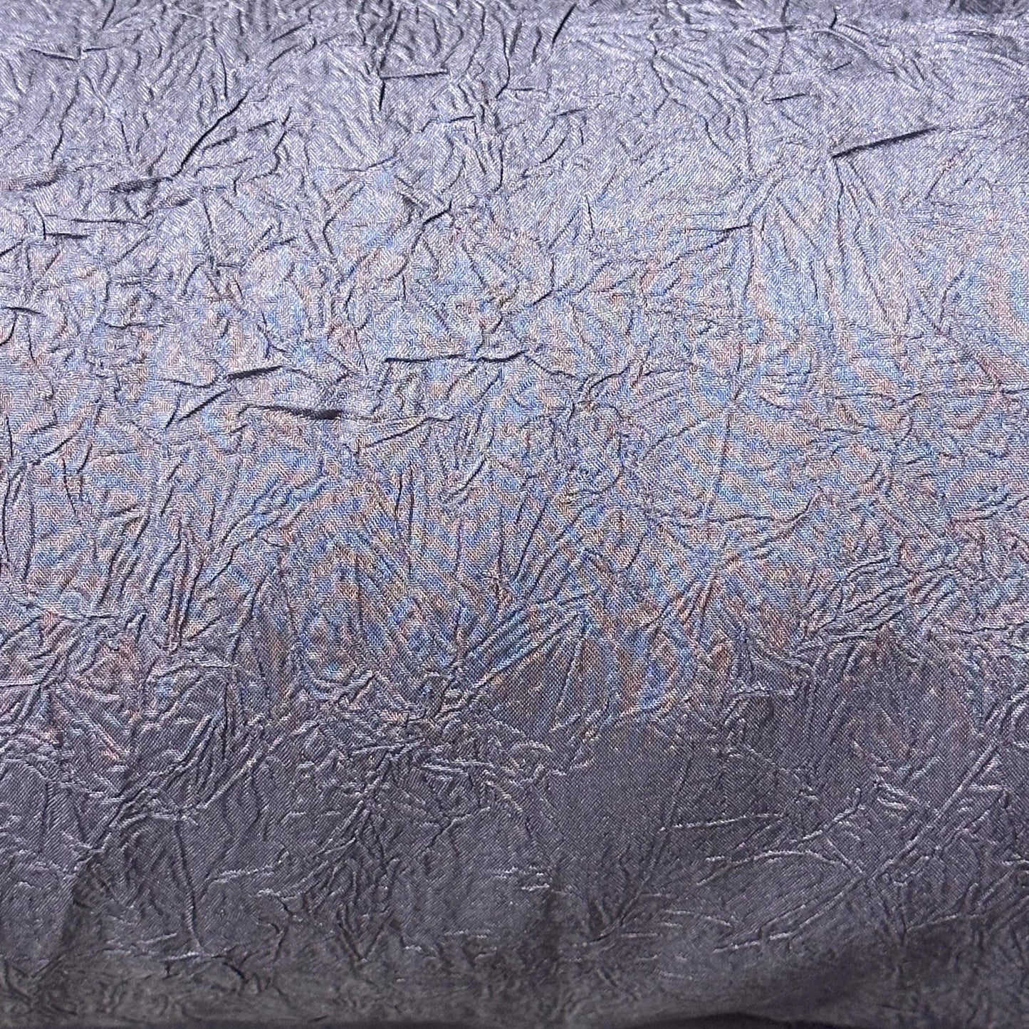Purple wide-width crushed drapery fabric with a textured finish