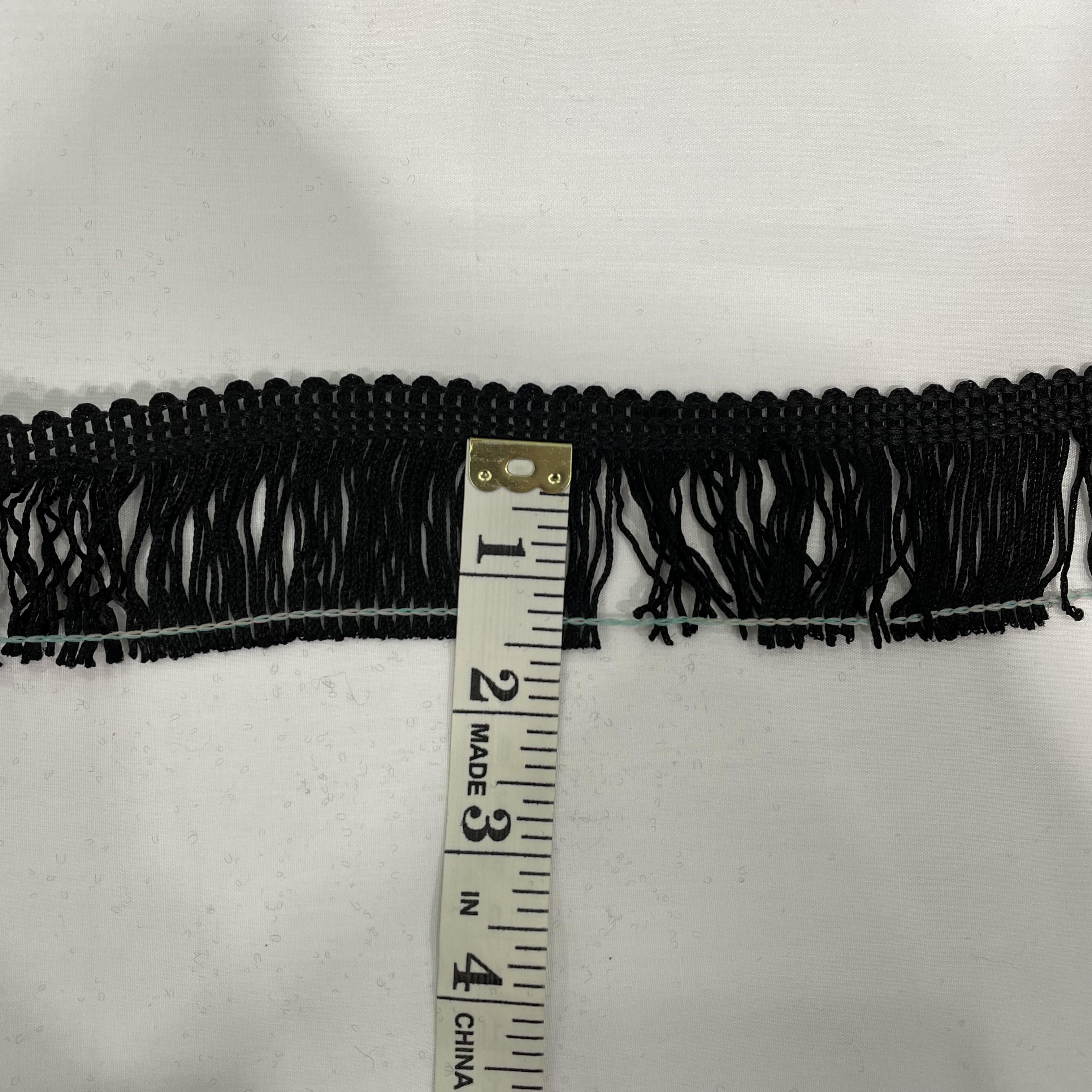 1.5 Inch Extra Short Fringe