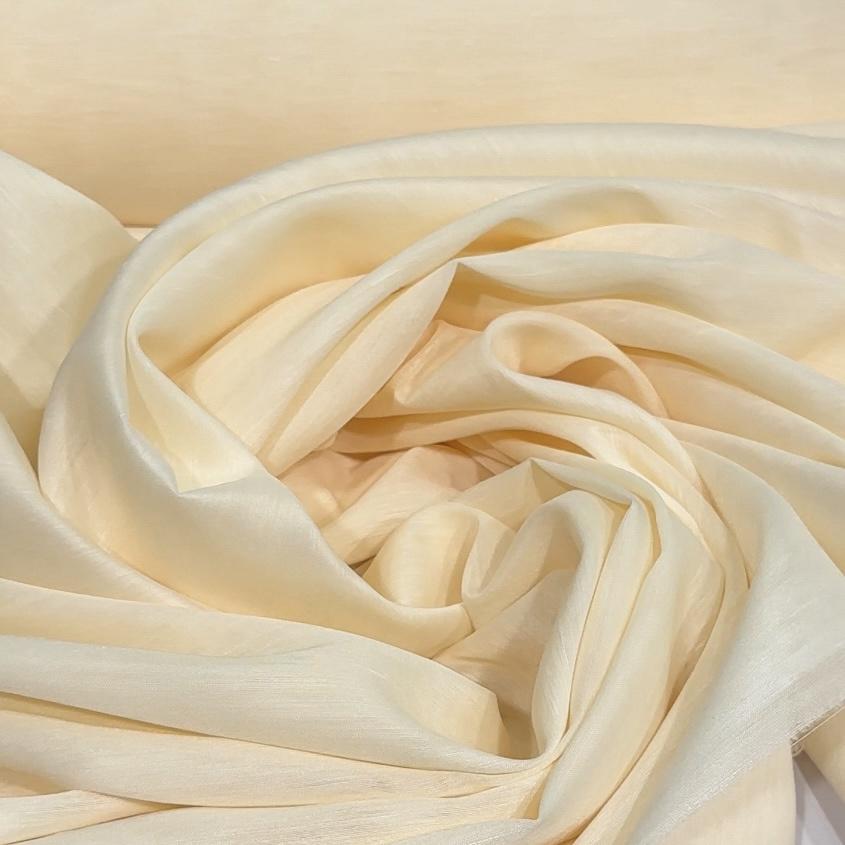 Sheer Wide Width Chalet Linen Champagne