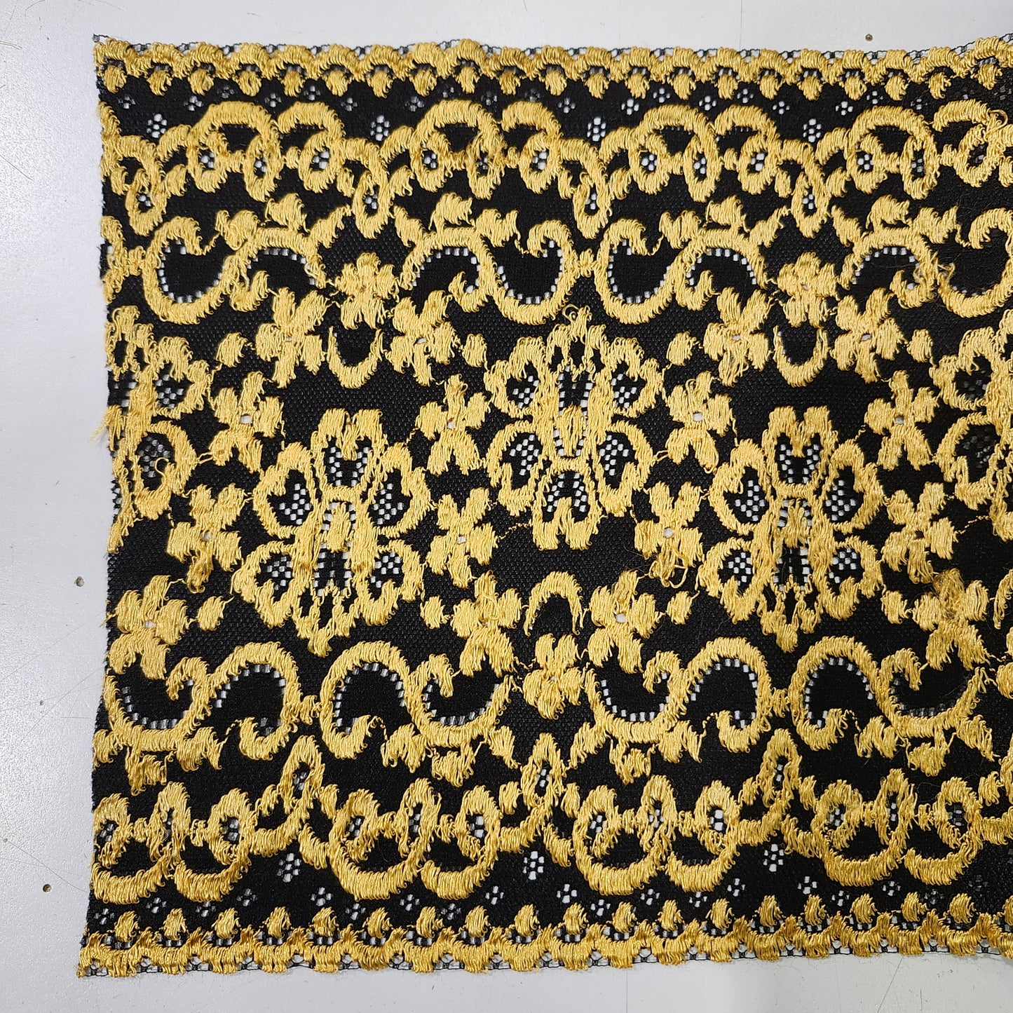 Gold & Black Lace