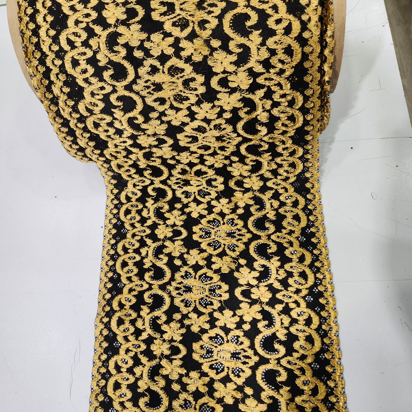 Gold & Black Lace