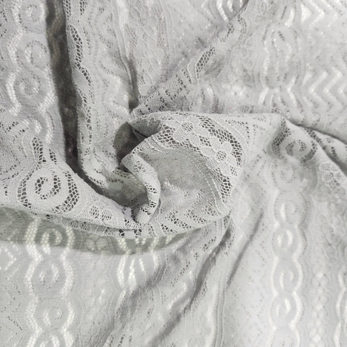 Wide Grey Lace