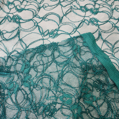 Wide Green Lace