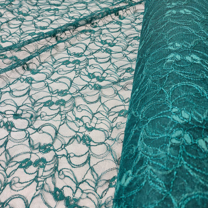 Wide Green Lace