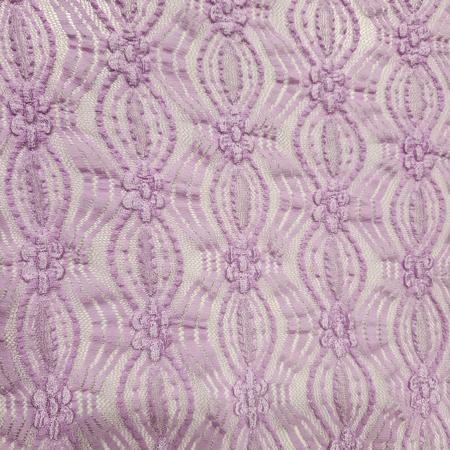 Wide Lilac Lace
