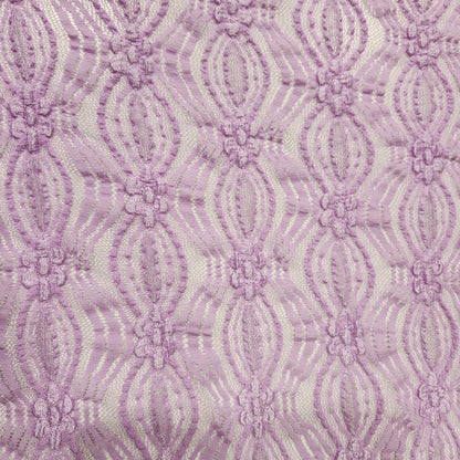 Wide Lilac Lace