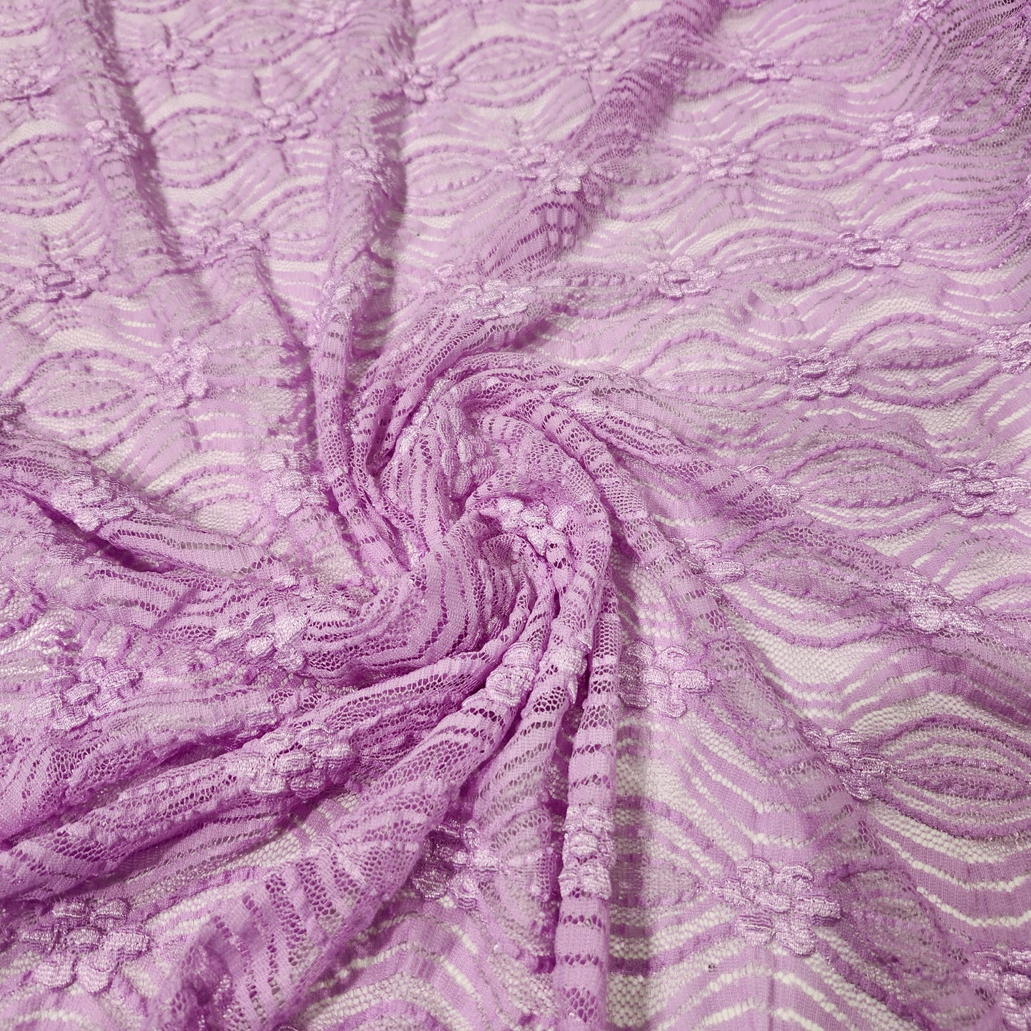 Wide Lilac Lace