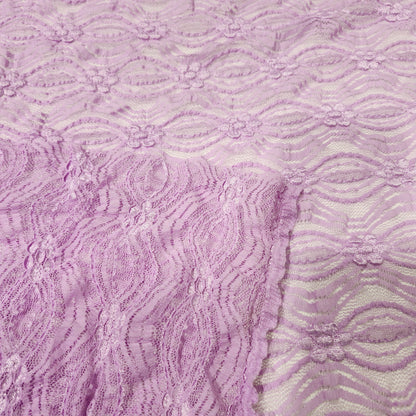 Wide Lilac Lace