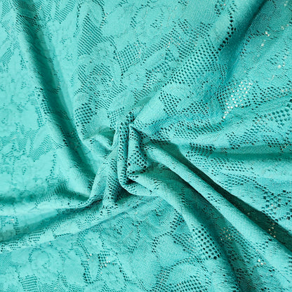Wide Green Lace