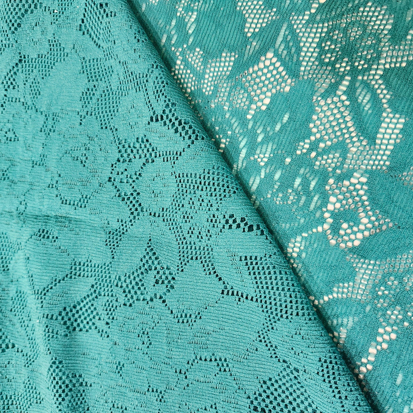 Wide Green Lace