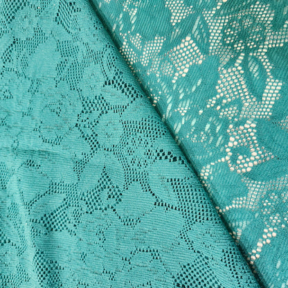 Wide Green Lace