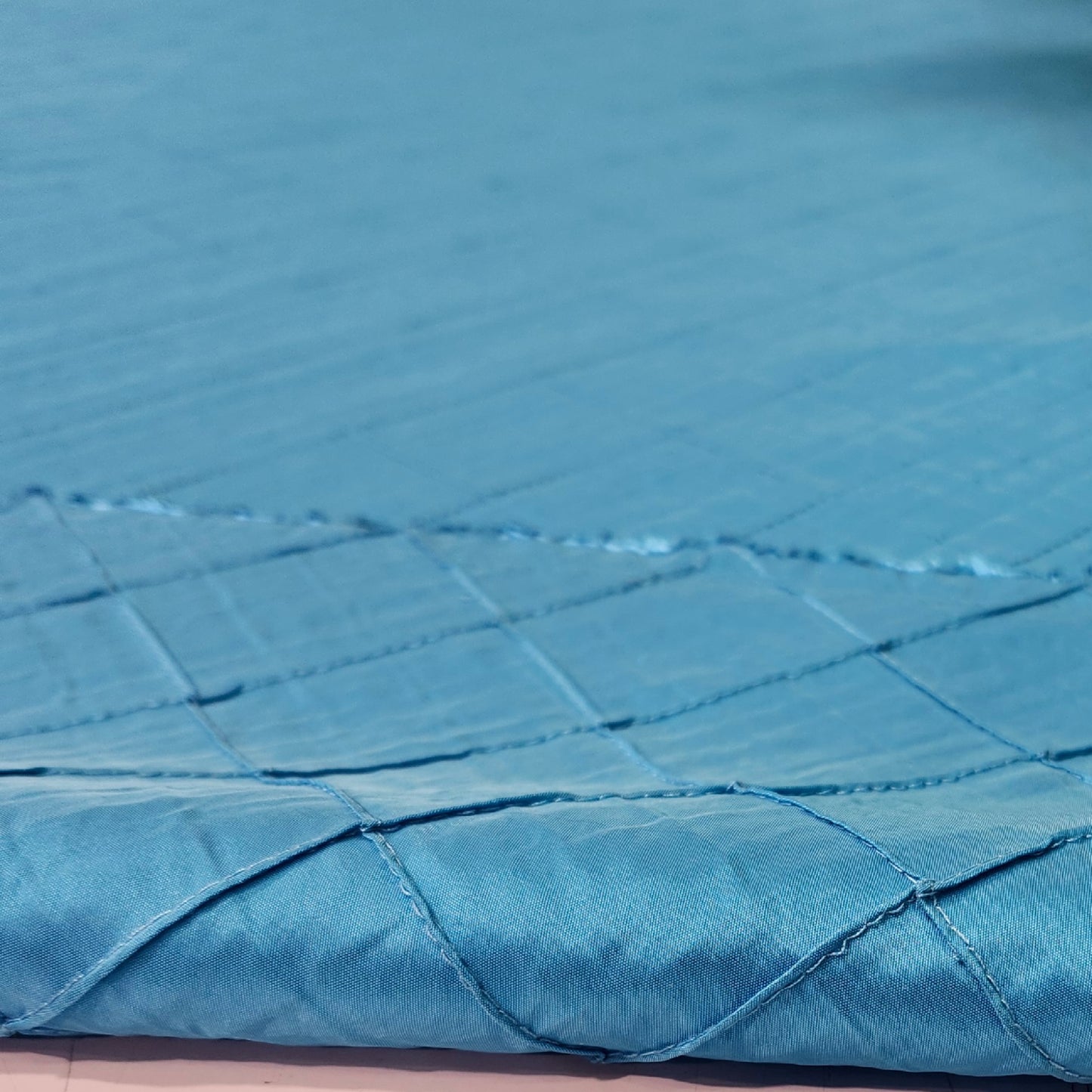 Taffeta, Diamond Pattern,Blue