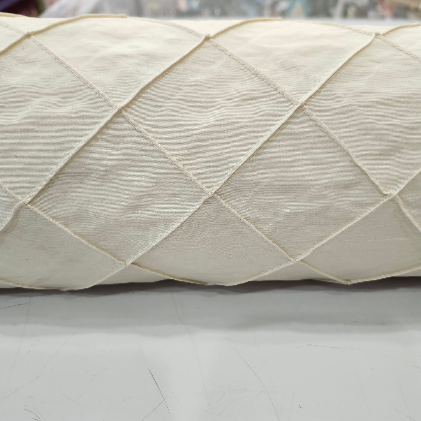 Taffeta, Diamond Pattern, Ivory