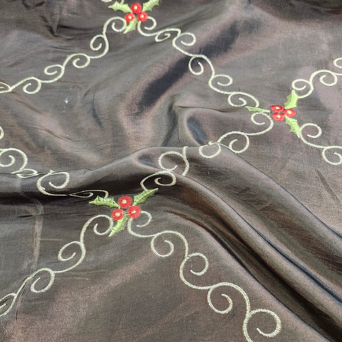 Taffeta, pattern, brown
