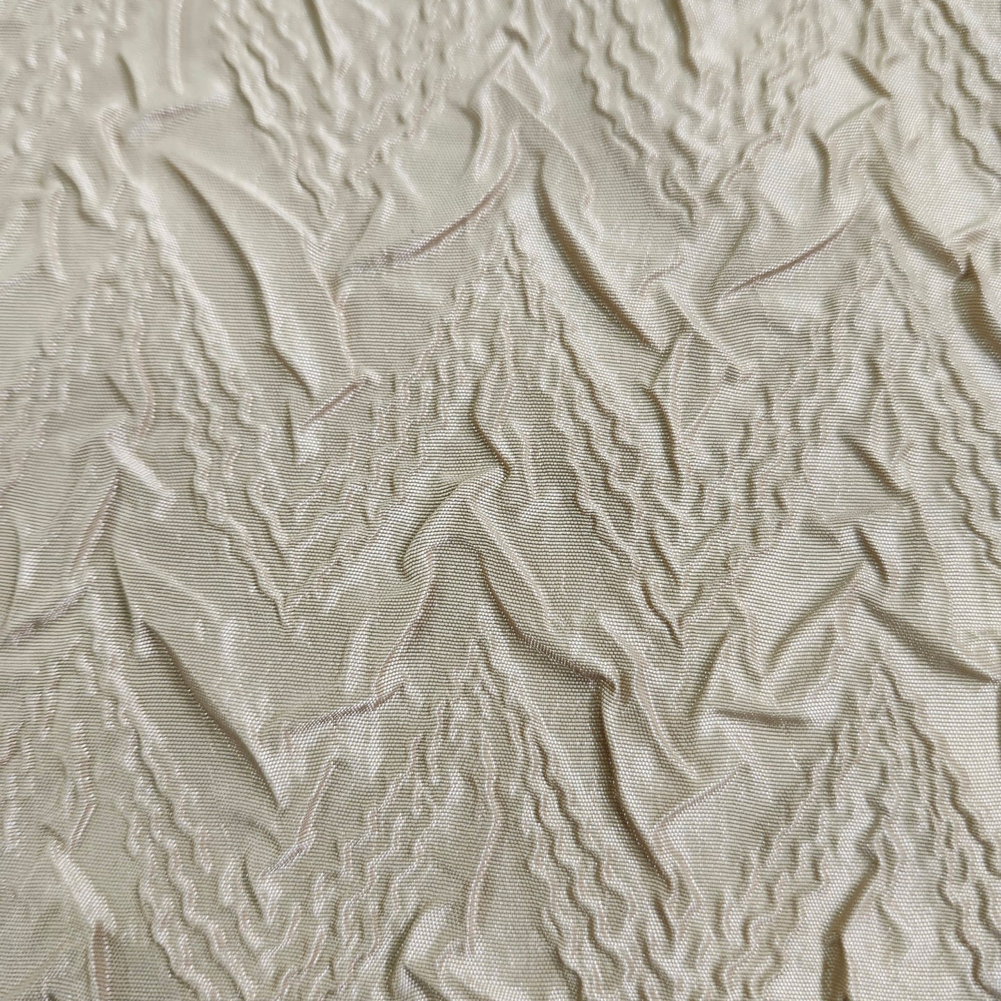 Taffeta, Crushed, Cream