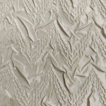 Taffeta, Crushed, Cream