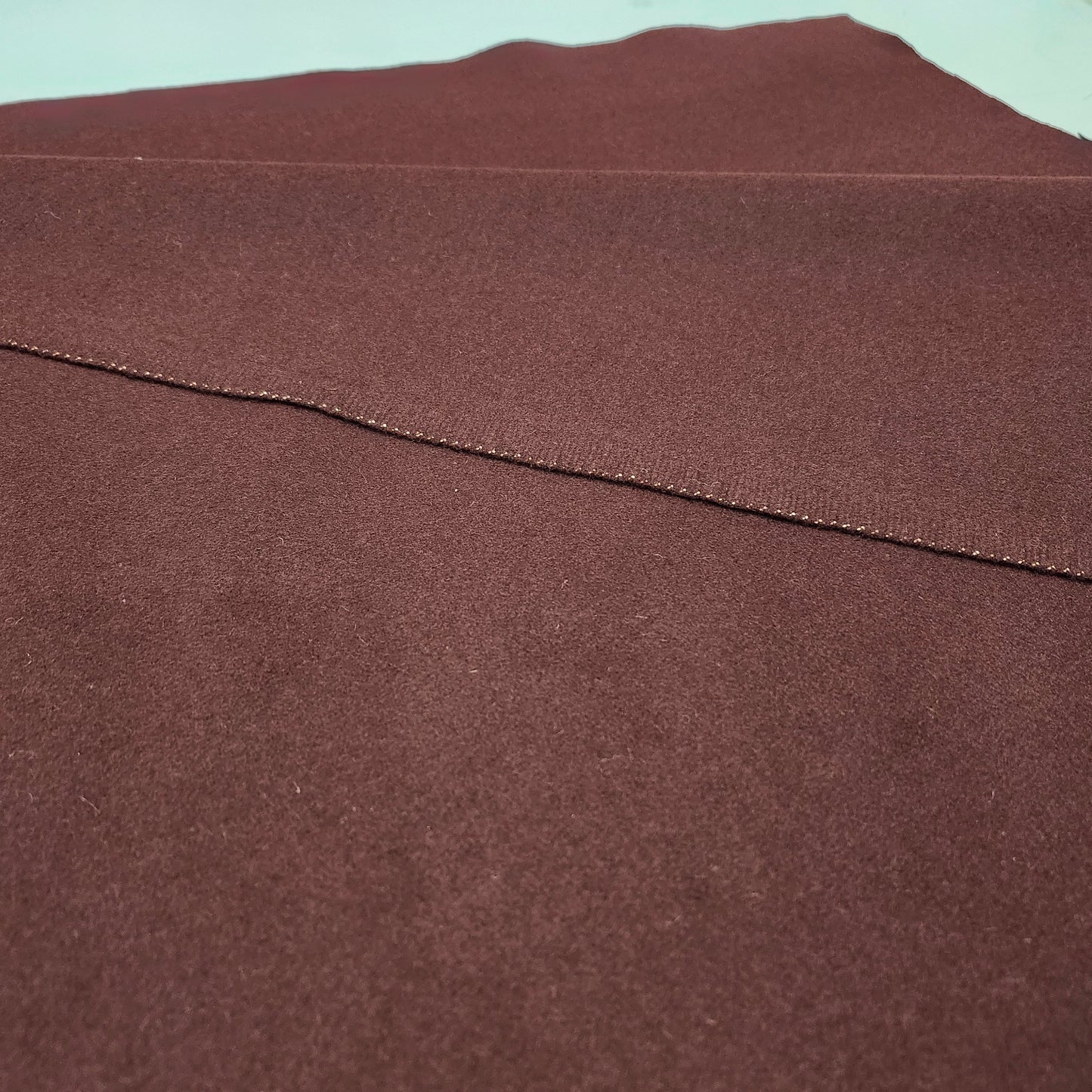 Melton Wool, burgundy