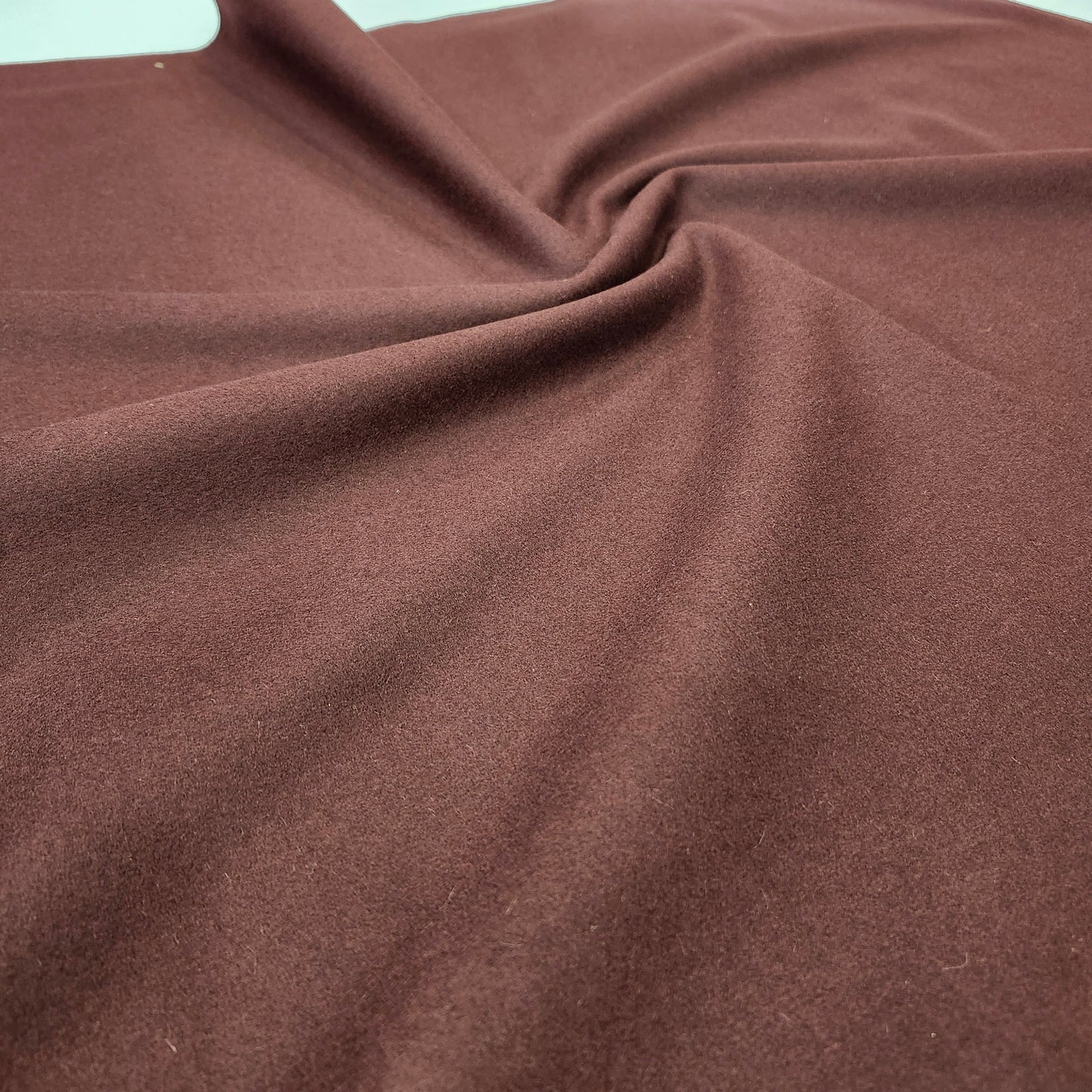 Melton Wool, burgundy