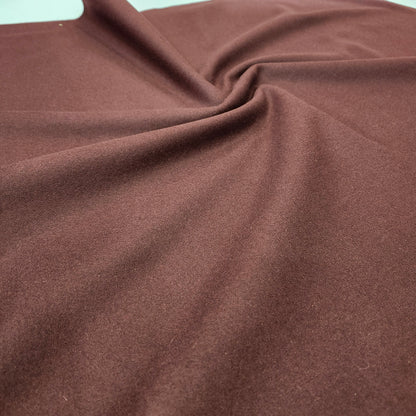 Melton Wool, burgundy
