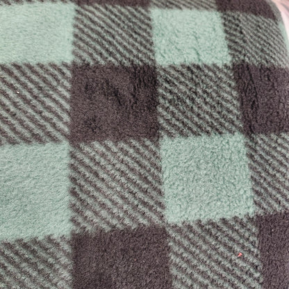 Fleece plaid, Green