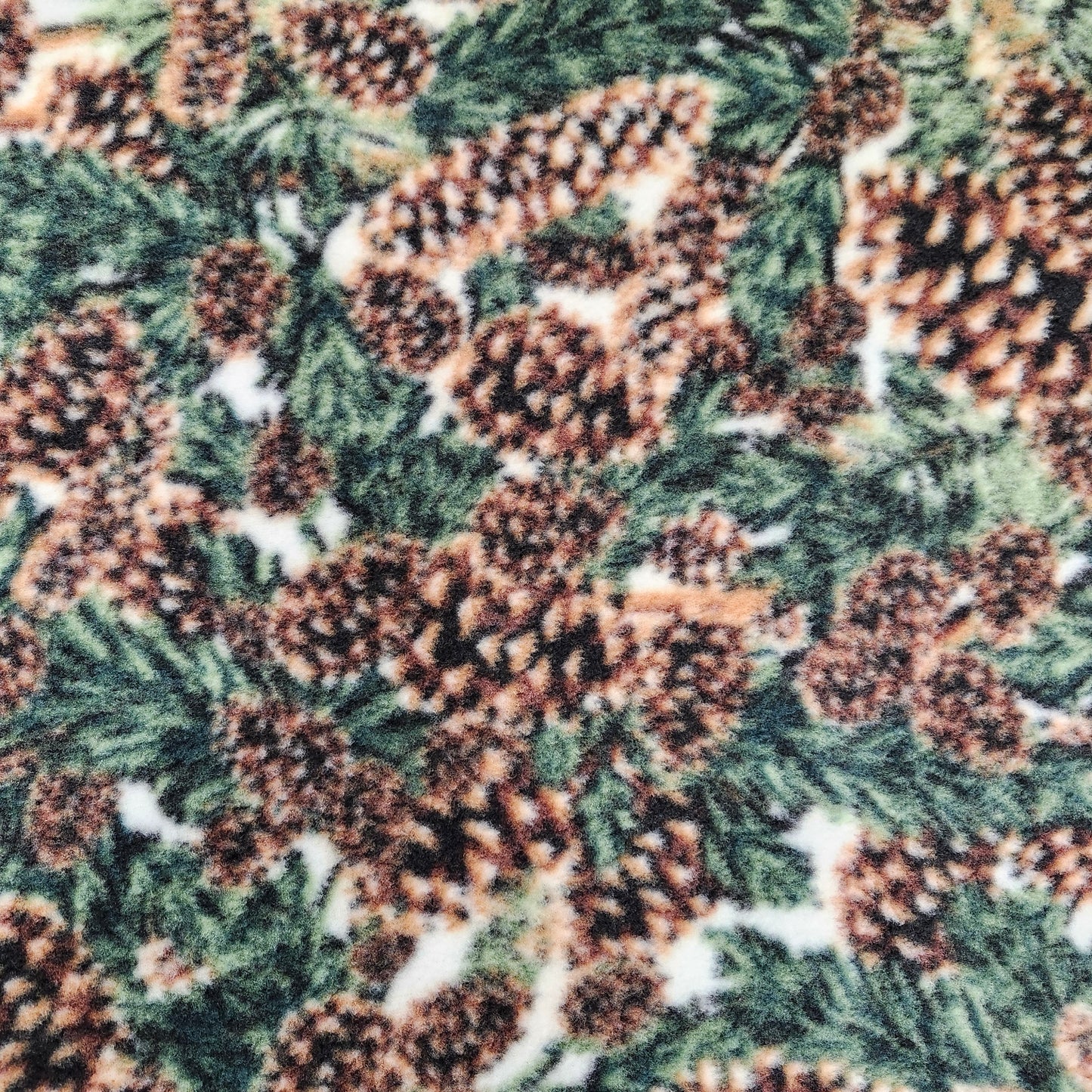 Fleece, Pinecones