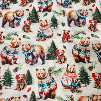 Cotton, Merry Beary, Cream