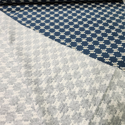 Flannel Skulls, Teal