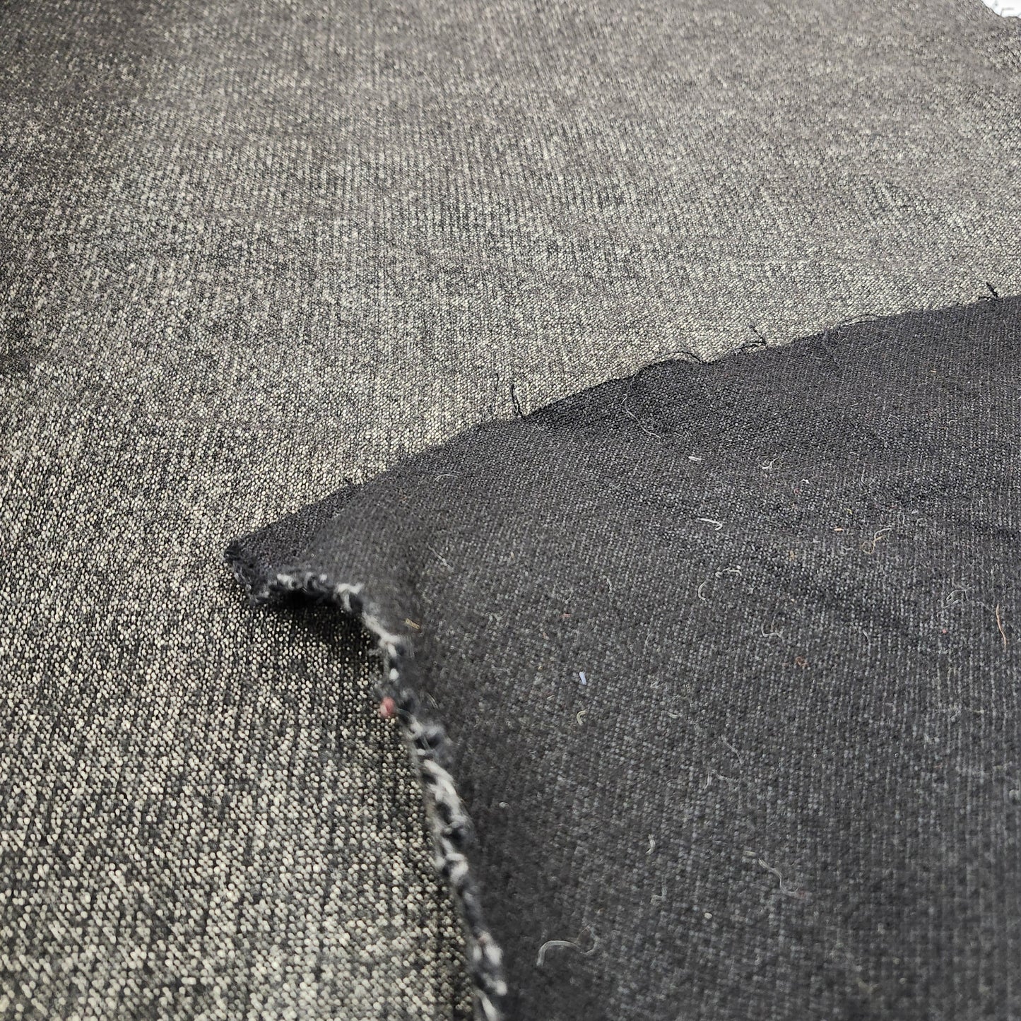 Wool, Gray and Black