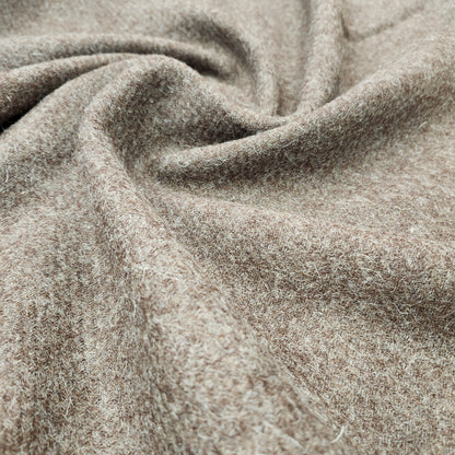 Melton Wool, Brown, Fire retardant