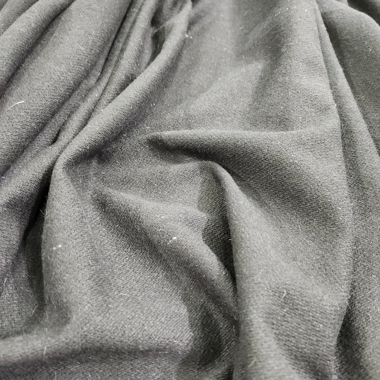 Wool, Black, Fire Retardant