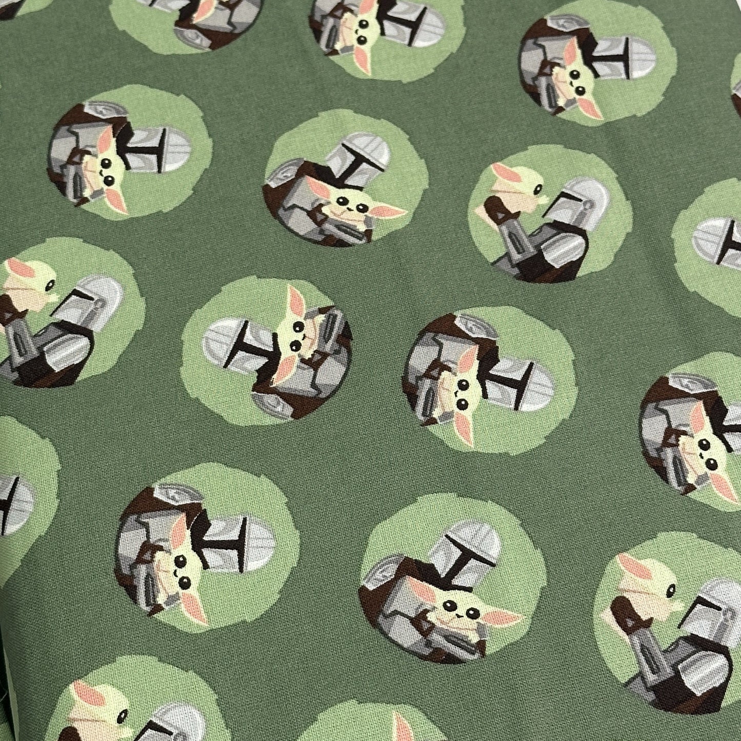 Cotton "Mandalorian Child Green"
