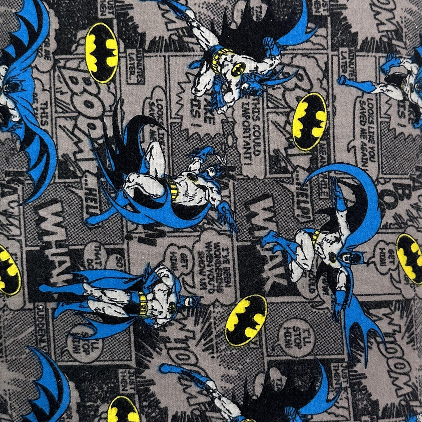 Flannel Batman Comics